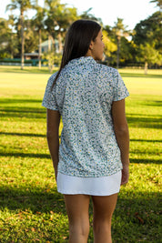 CA Ladies V-Neck Golf Shirt | Daily Greens