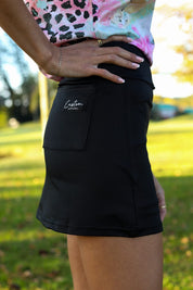 CA Ladies Golf Skort | Black