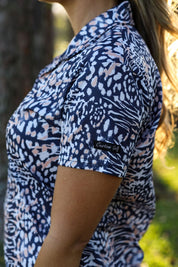 CA Ladies V-Neck Golf Shirt | Wild Side