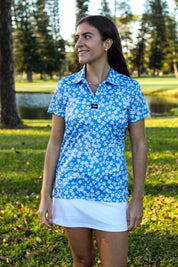 CA Ladies V-Neck Golf Shirt | Daisy Drive