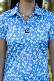CA Ladies V-Neck Golf Shirt | Daisy Drive