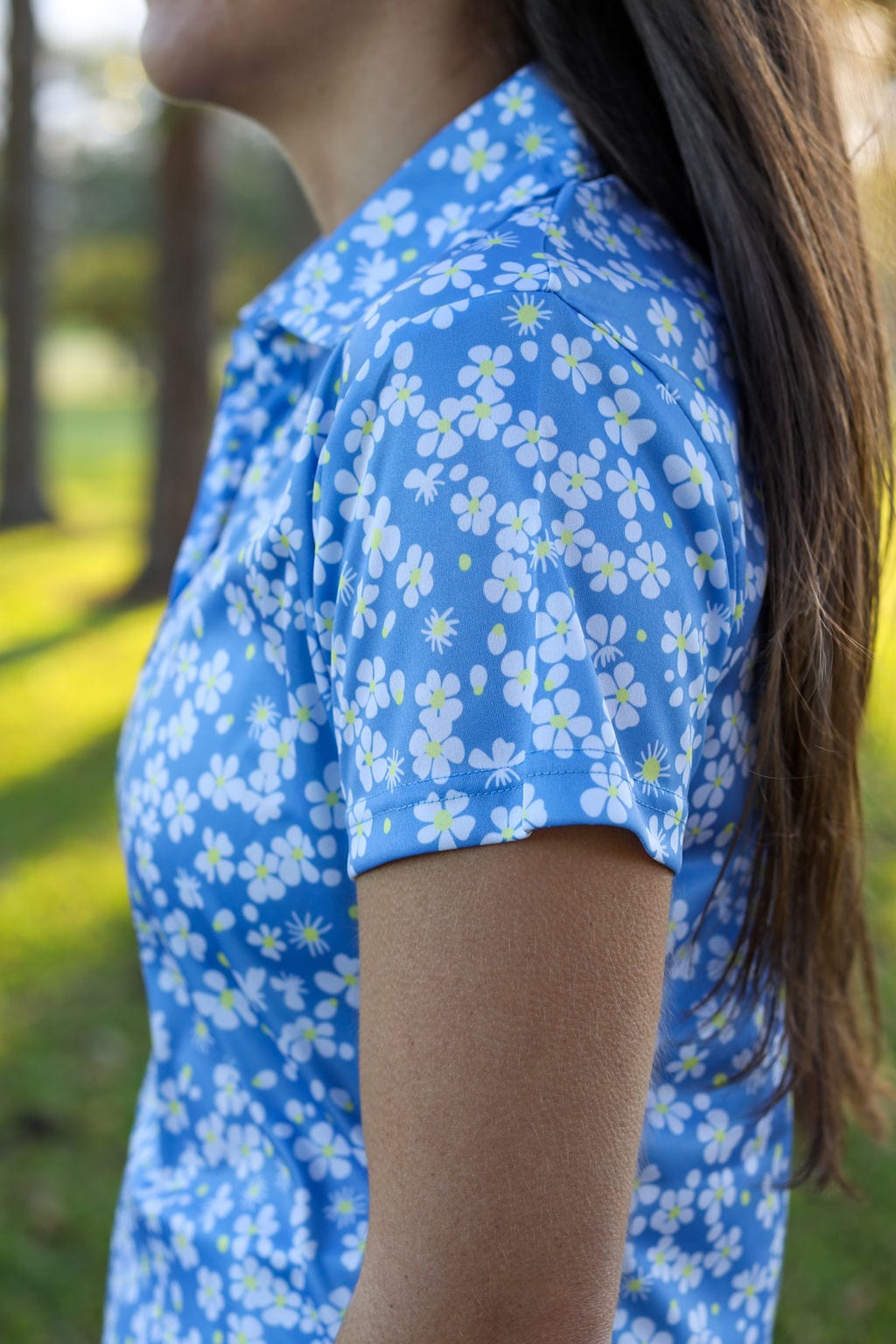 CA Ladies V-Neck Golf Shirt | Daisy Drive