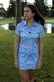 CA Ladies V-Neck Golf Shirt | Daisy Drive