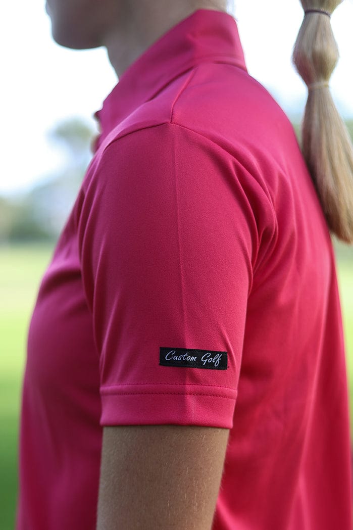 CA Ladies Iconic Golf Shirt | Cerise Pink