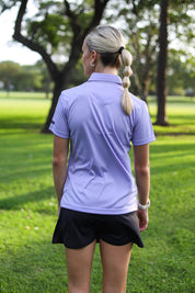 CA Ladies Iconic Golf Shirt | Lavender