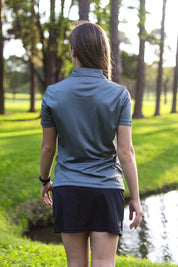 CA Ladies Iconic Golf Shirt | Dark Grey