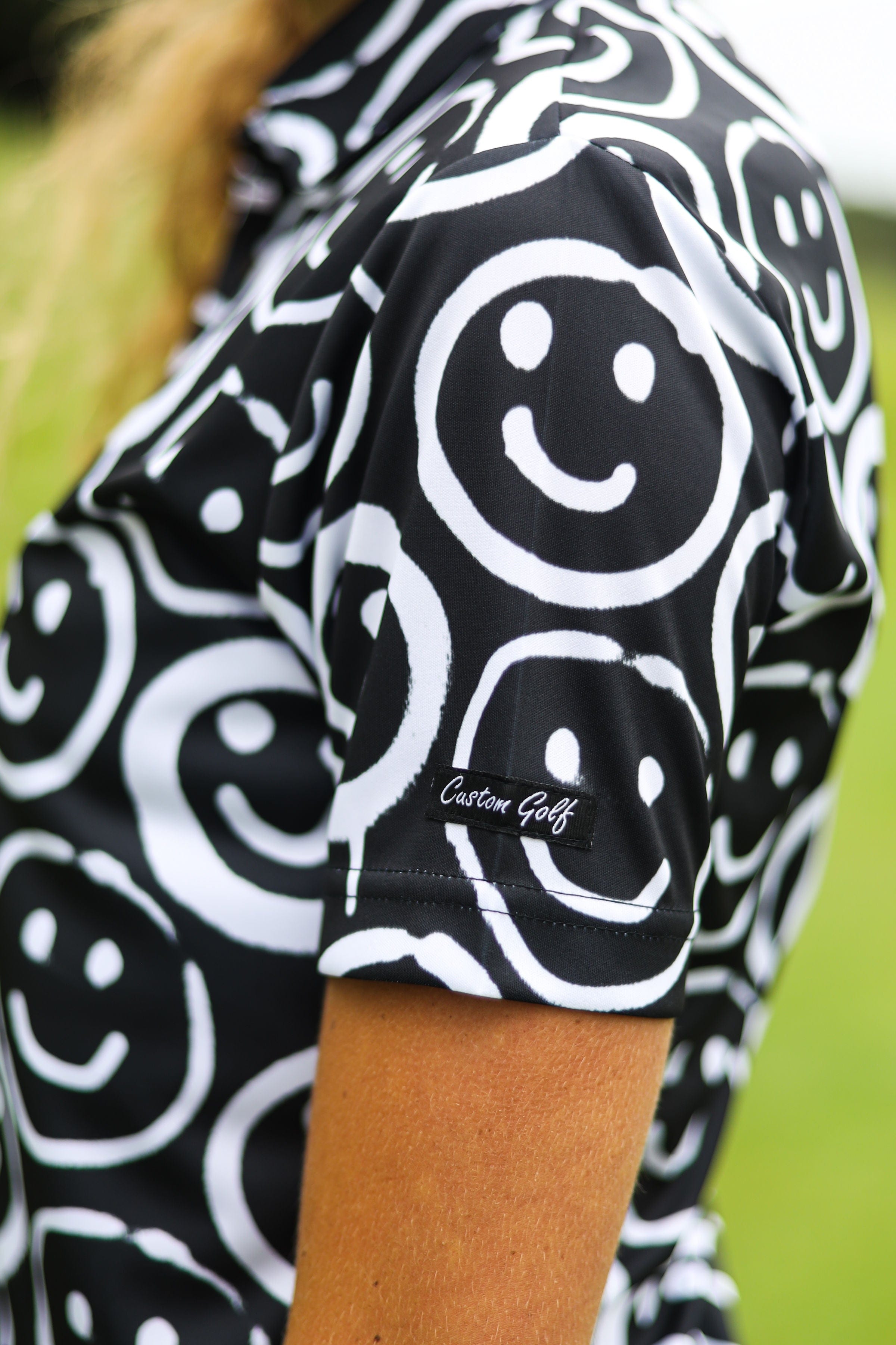 CA Ladies Funky Golf Shirt | Smiley