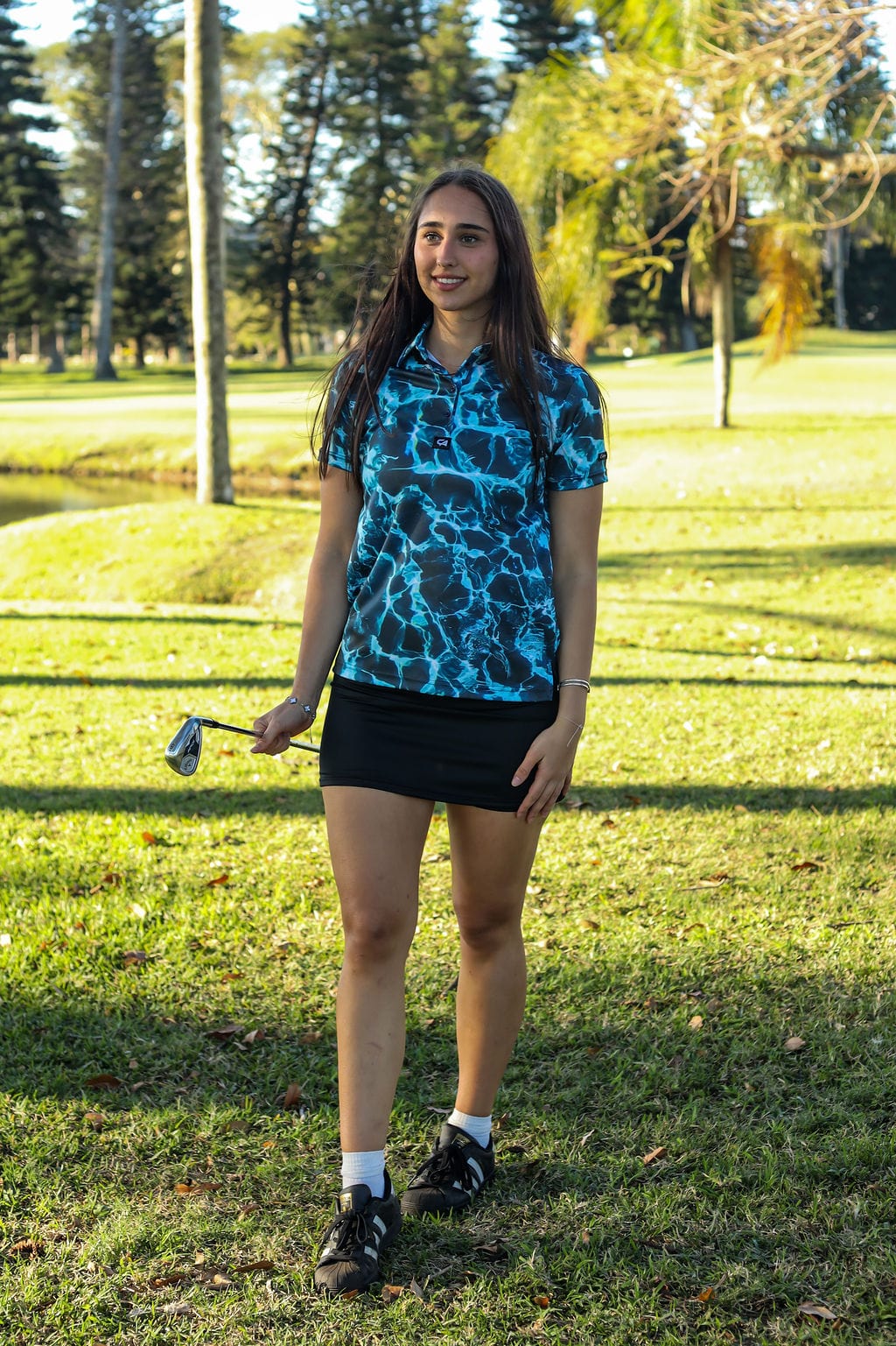 CA Ladies Funky Golf Shirt | Water Hazard