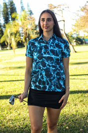 CA Ladies Funky Golf Shirt | Water Hazard