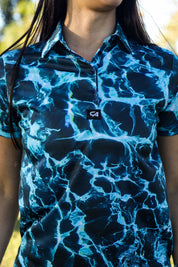 CA Ladies Funky Golf Shirt | Water Hazard