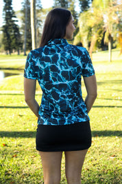 CA Ladies Funky Golf Shirt | Water Hazard