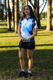 CA Ladies Funky Golf Shirt | Santorini Swing