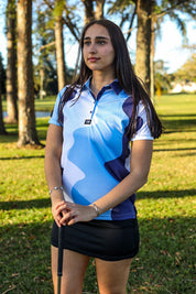 CA Ladies Funky Golf Shirt | Santorini Swing