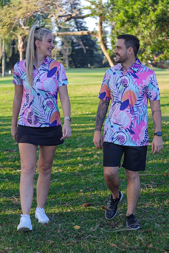 CA Ladies Funky Golf Shirt | Palm Fruits