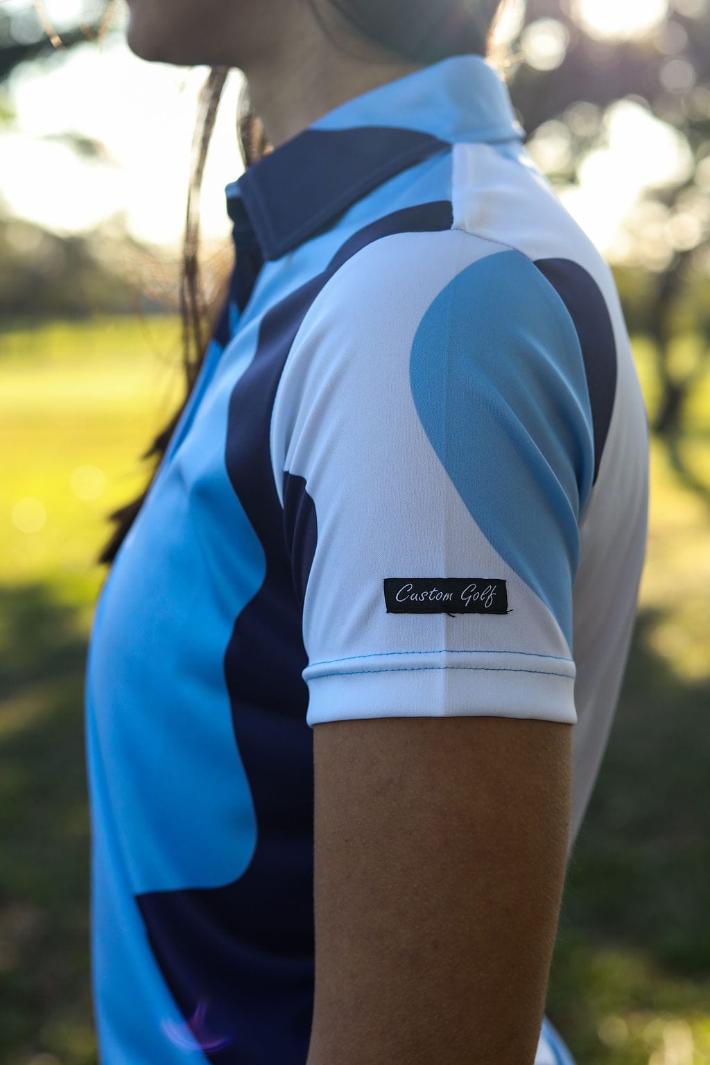 CA Ladies Funky Golf Shirt | Santorini Swing