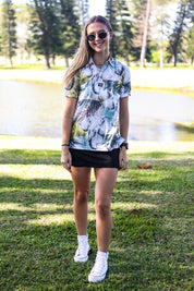 CA Ladies Funky Golf Shirt | Elephant Spirit