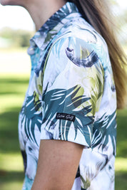 CA Ladies Funky Golf Shirt | Elephant Spirit