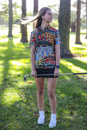 CA Ladies Funky Golf Shirt | Hides Of Africa