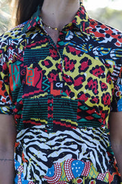 CA Ladies Funky Golf Shirt | Hides Of Africa