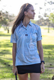 CA Ladies Funky Golf Shirt | African Skies