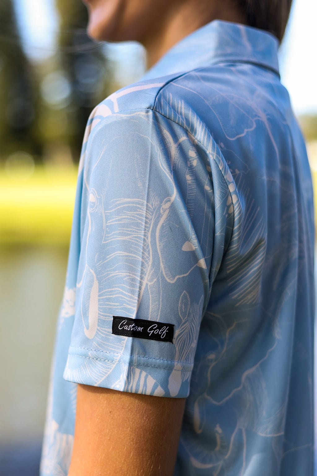 CA Ladies Funky Golf Shirt | African Skies