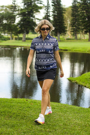 CA Ladies Funky Golf Shirt | Snow Way