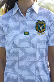 CA Ladies Supporters Golf Shirt | White Flags