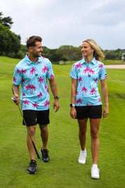 CA Funky Golf Shirt | Palm Vibes