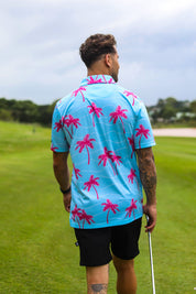 CA Funky Golf Shirt | Palm Vibes