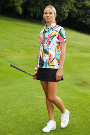 CA Ladies Funky Golf Shirt | Exotic Jungle