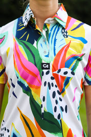 CA Ladies Funky Golf Shirt | Exotic Jungle
