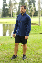CA 365 1/4 Zip Jersey | Navy