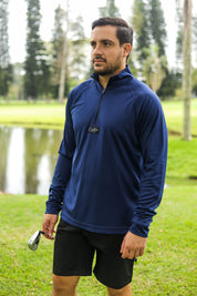 CA 365 1/4 Zip Jersey | Navy