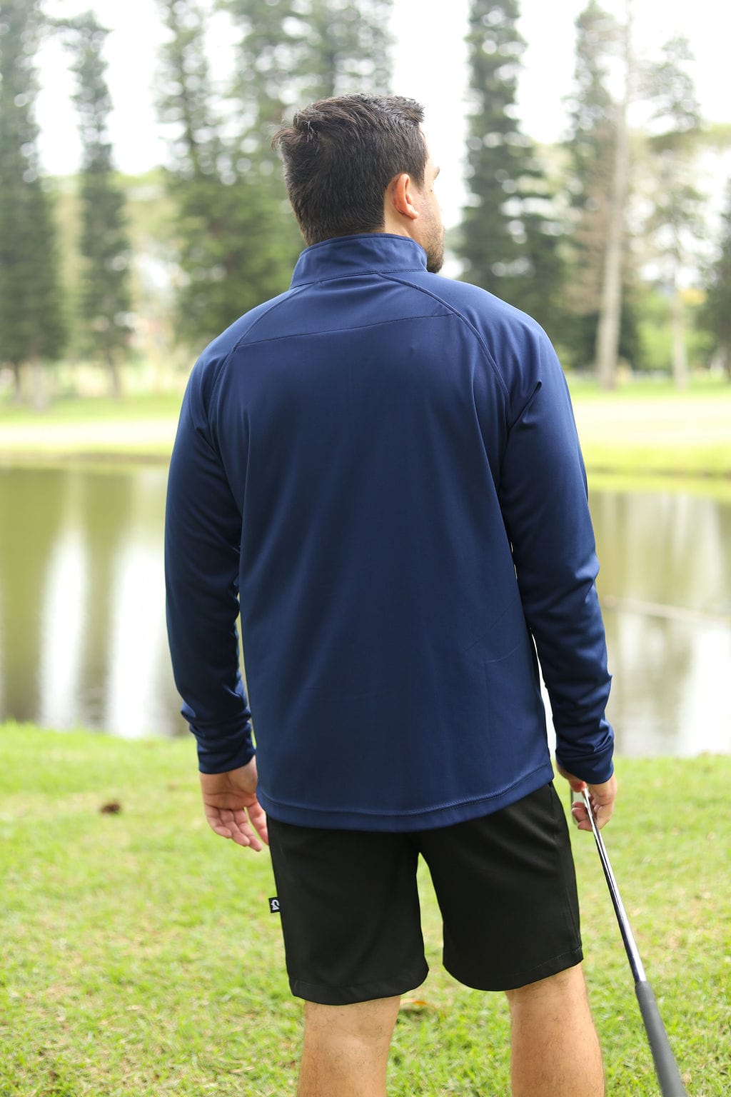 CA 365 1/4 Zip Jersey | Navy