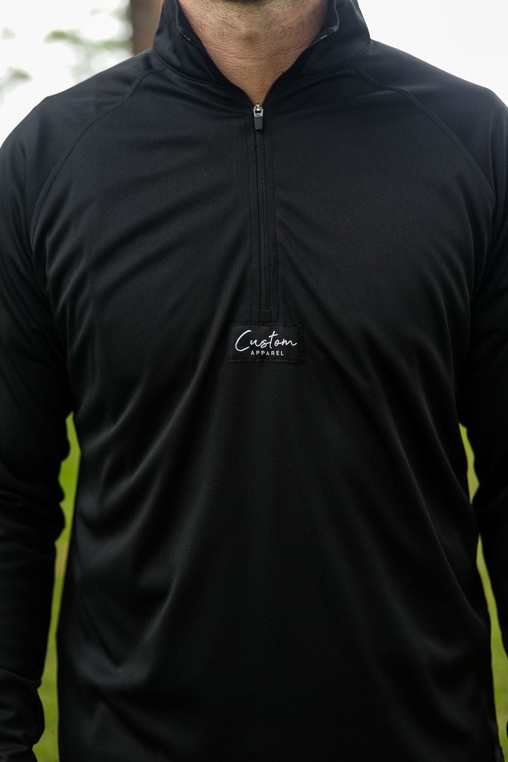 CA 365 1/4 Zip Jersey | Black