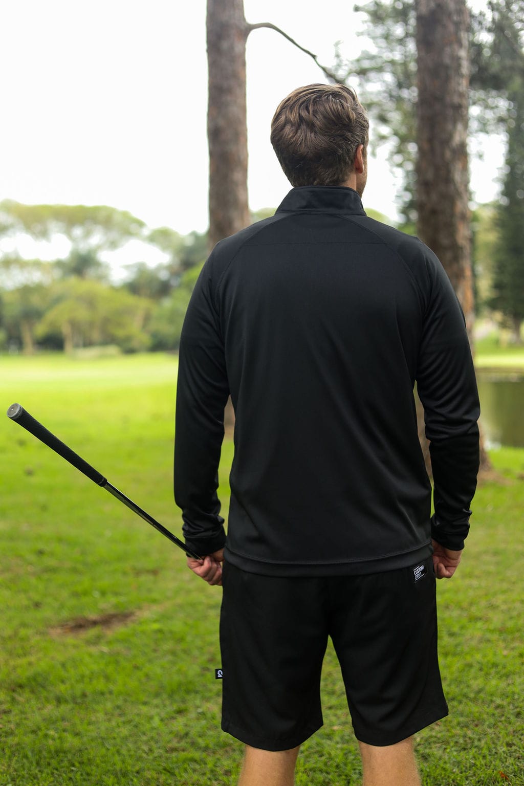 CA 365 1/4 Zip Jersey | Black