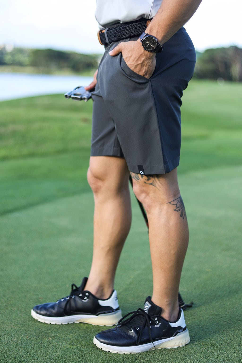 CA Pure Motion Golf Shorts | Shadow Grey