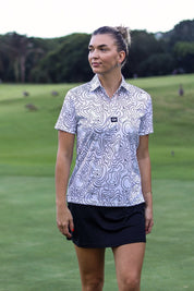 CA Ladies Funky Golf Shirt | Pinseeker