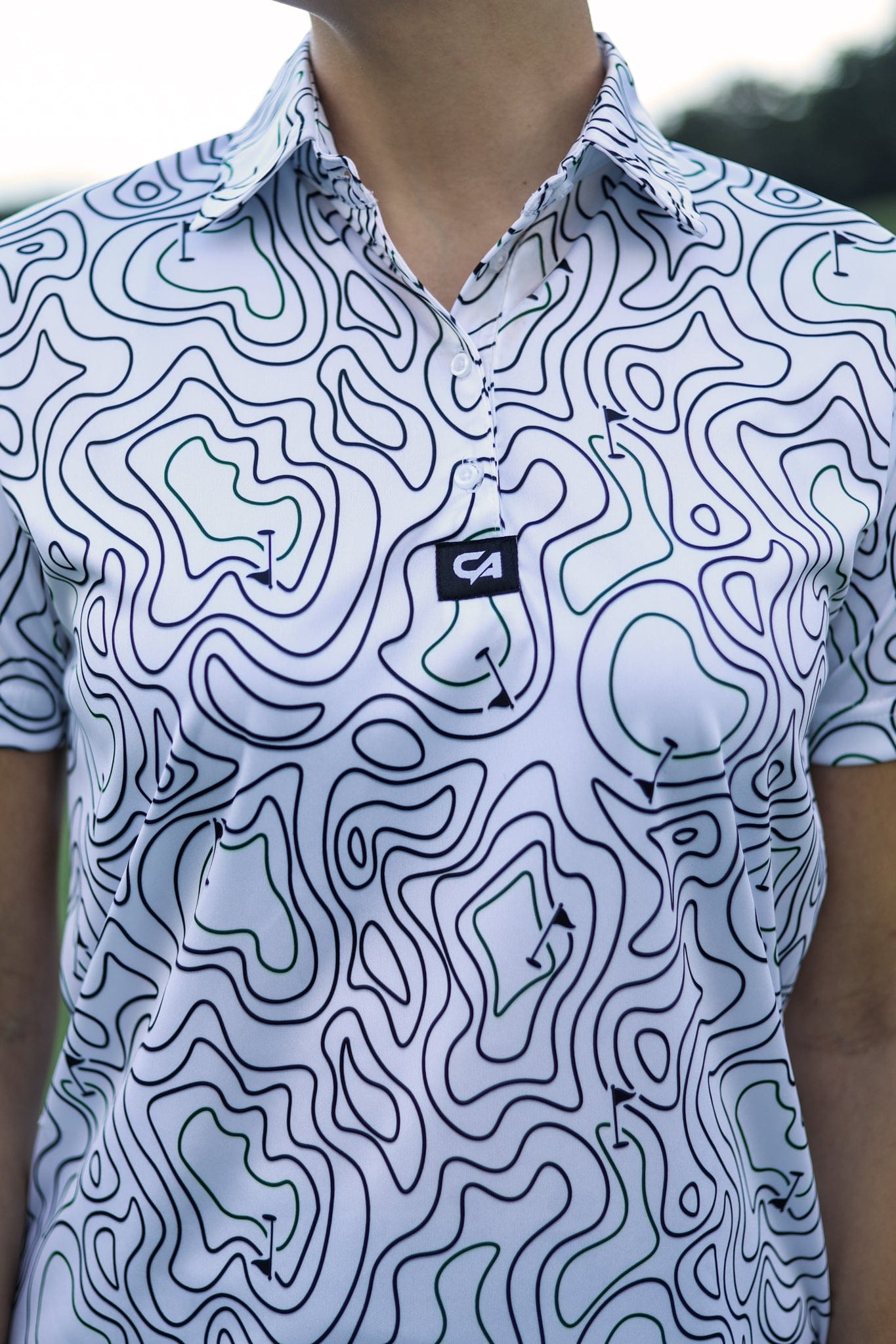 CA Ladies Funky Golf Shirt | Pinseeker