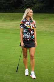 CA Ladies Funky Golf Shirt | Wild Paws