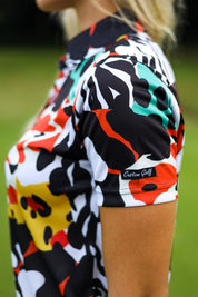 CA Ladies Funky Golf Shirt | Wild Paws