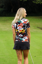 CA Ladies Funky Golf Shirt | Wild Paws