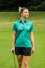 CA Ladies Funky Golf Shirt | Floating Greens