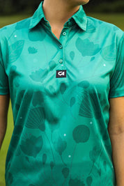 CA Ladies Funky Golf Shirt | Floating Greens
