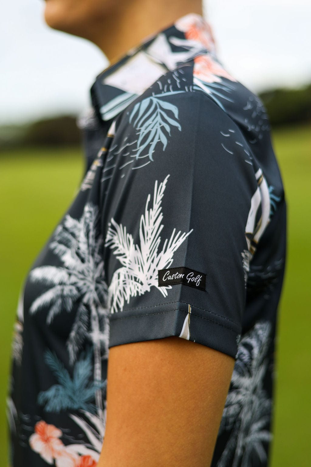 CA Ladies Funky Golf Shirt | Let's Go Sailing