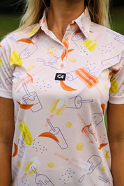 CA Ladies Funky Golf Shirt | Lolly Jolly