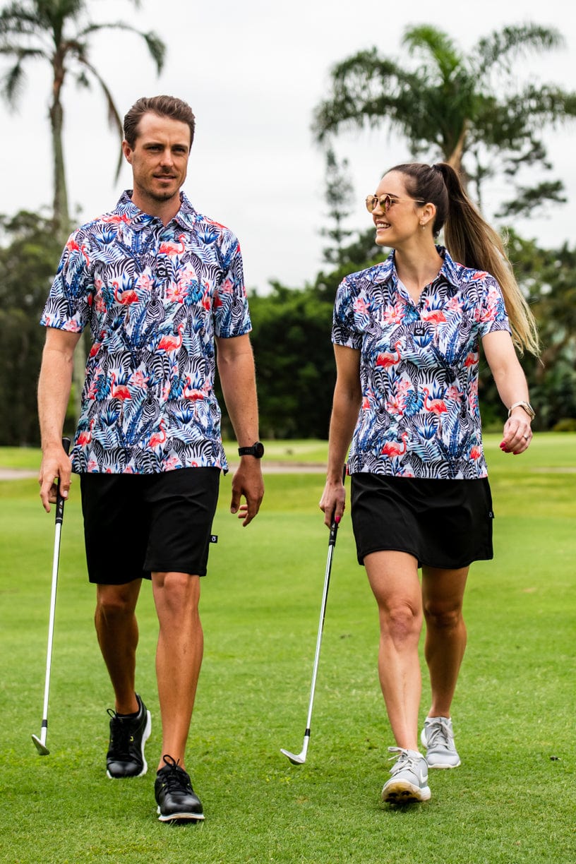 CA Ladies Funky Golf Shirt | Mingos & Zebbies