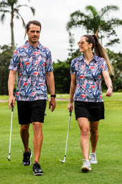 CA Ladies Funky Golf Shirt | Mingos & Zebbies
