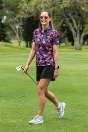 CA Ladies Funky Golf Shirt | Vibrant Mingos