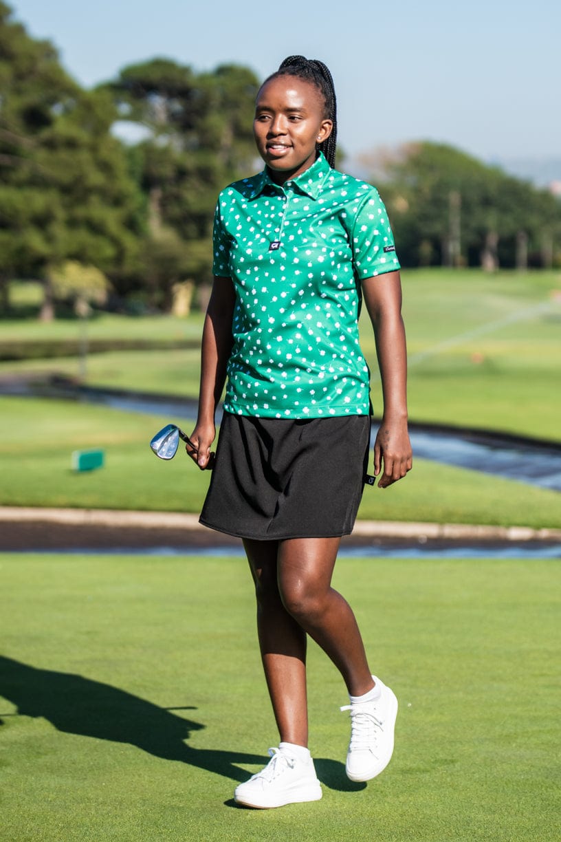 CA Ladies Funky Golf Shirt | Luck Of The Irish